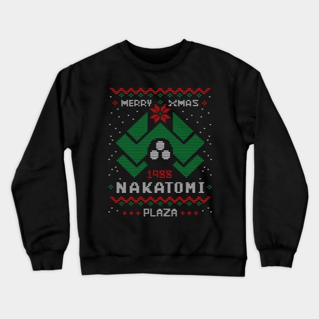 Ugly Nakatomi Crewneck Sweatshirt by Getsousa